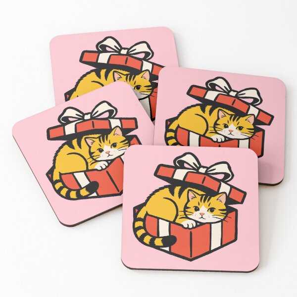 Item preview, Kitten Surprise in a Gift Box designed and sold by SugarCore.