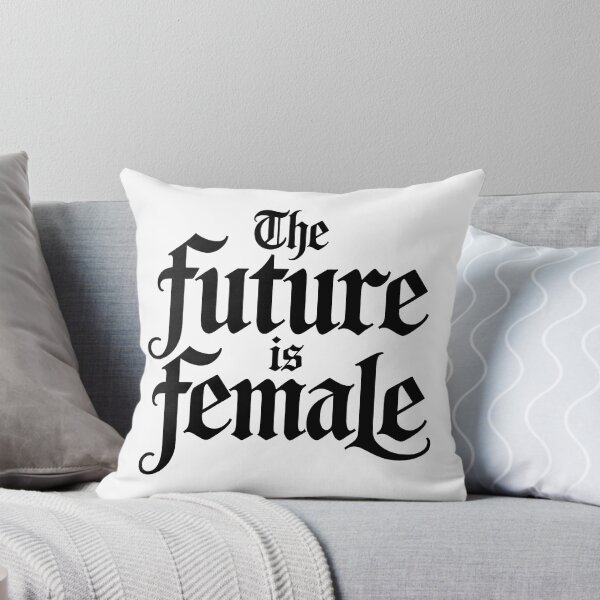 Item preview, The Future Is Female – Distressed Feminist Typography Statement designed and sold by LoFizzy.