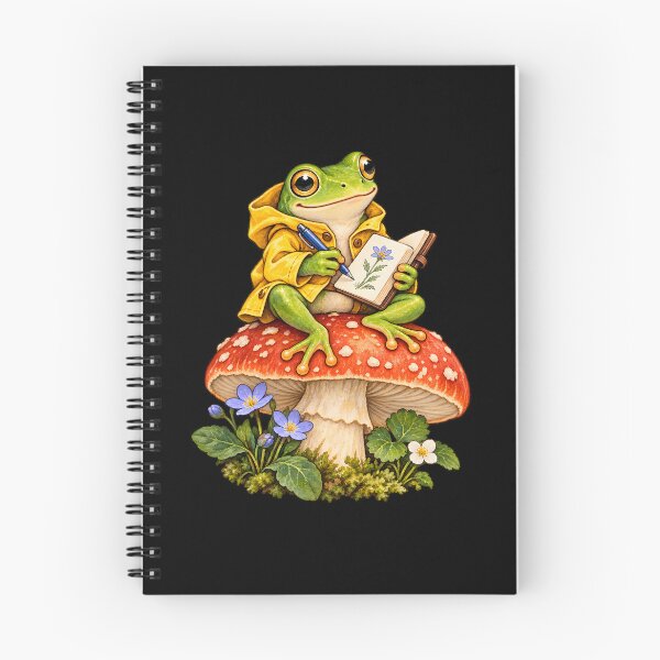 Item preview, Field Notes Frog in a Yellow Raincoat designed and sold by Orca Chuckle Studios.