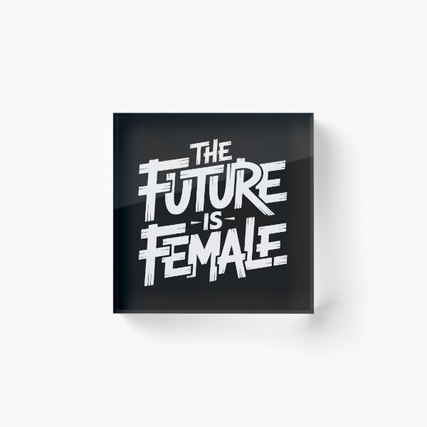 Item preview, The Future Is Female – Distressed Feminist Typography Statement designed and sold by LoFizzy.