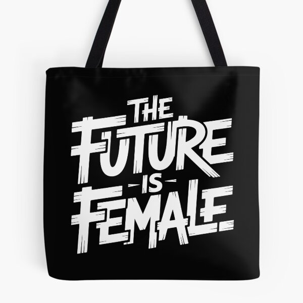 Item preview, The Future Is Female – Distressed Feminist Typography Statement designed and sold by LoFizzy.