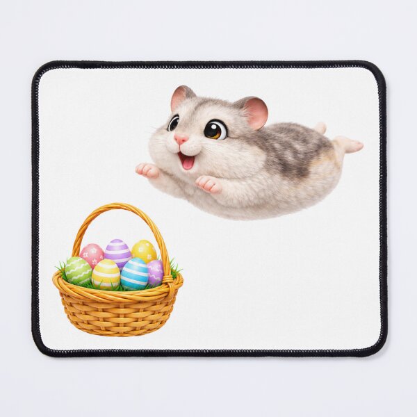 Item preview, Winter White Dwarf Hamster Easter Play designed and sold by Sillytoe.