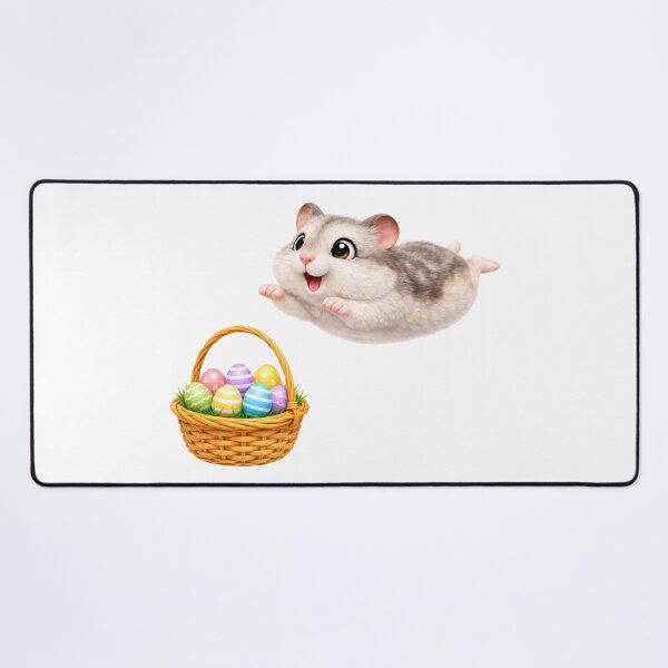 Item preview, Winter White Dwarf Hamster Easter Play designed and sold by Sillytoe.