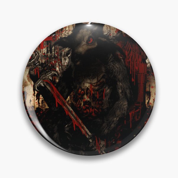 Item preview, Slayer Blood Splatter Skull designed and sold by ImpressionLab.