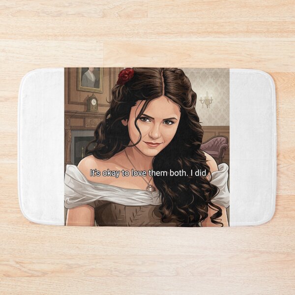 Artikelvorschau, Zitat von Katherine Pierce – Es ist okay, sie beide zu lieben (Vampire Diaries Vektorgrafik) entworfen und verkauft von Fandom Universe.