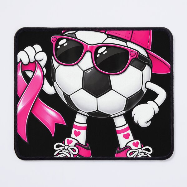 Item preview, Breast Cancer Awareness Soccer Pink Ribbon Boys Kids designed and sold by walthfehrl.