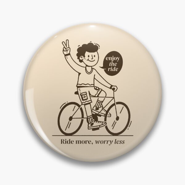 Item preview, Ride More Worry Less Cycling Bike designed and sold by adipra.