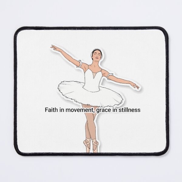 Item preview, Graceful Ballet Dancer in Minimalist Style designed and sold by NiftyWrx.