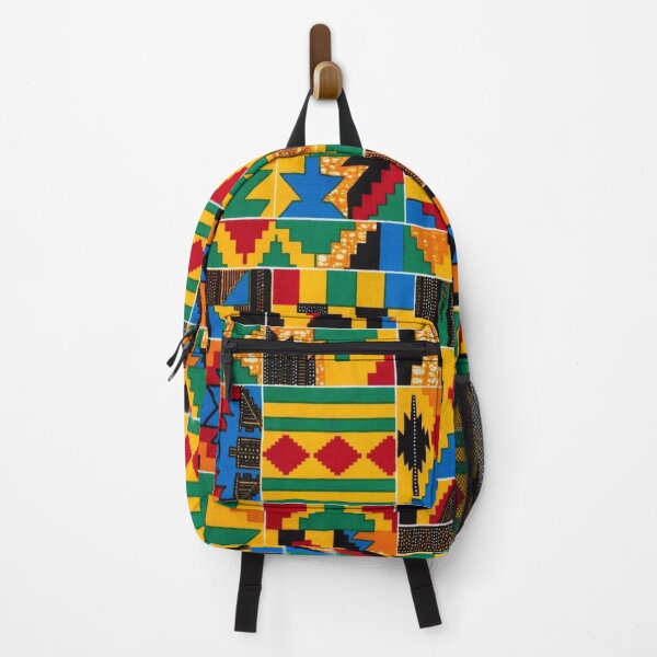 Item preview, Traditional Kente Cloth Pattern - Colorful African Geometric Print designed and sold by CACAO ROOTS CO.