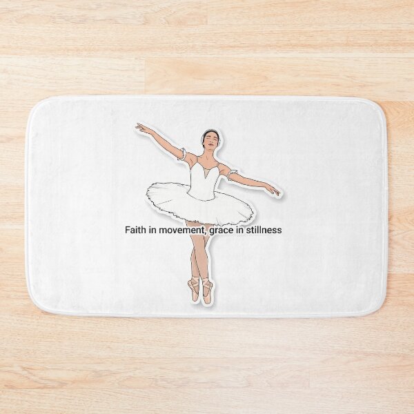 Item preview, Graceful Ballet Dancer in Minimalist Style designed and sold by NiftyWrx.