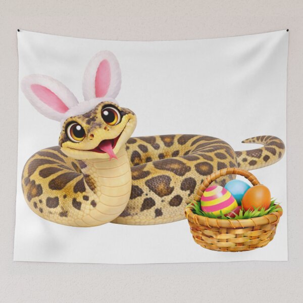 Item preview, African Rock Python Easter Basket designed and sold by Sillytoe.