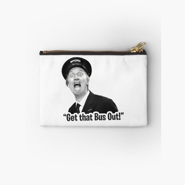 Item preview, Inspector Blakey Blake Vintage Bus Chase Illustration designed and sold by LontraNim.