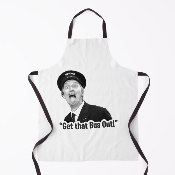 Item preview, Inspector Blakey Blake Vintage Bus Chase Illustration designed and sold by LontraNim.