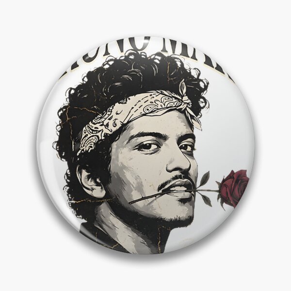 Item preview, Rose and Bruno Mars Inspired Romantic Tour Floral Design designed and sold by LeoDunham94.