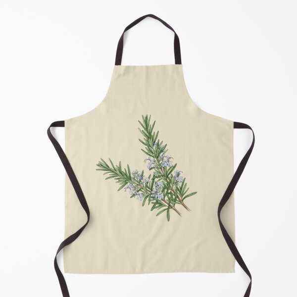 Item preview, Vintage Rosemary Botanical Herb Watercolor Illustration designed and sold by bvdesignart.