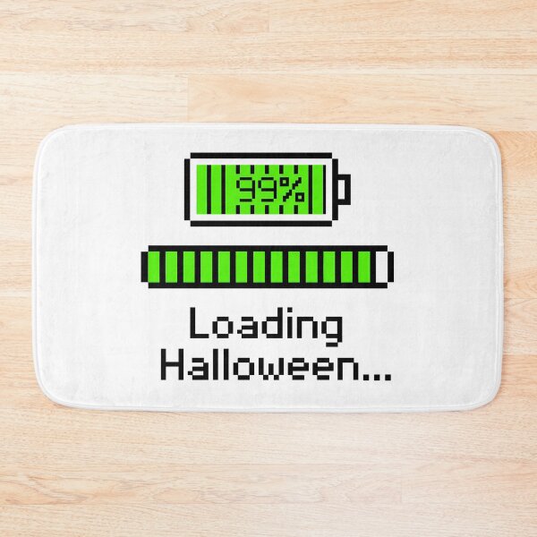Item preview, etro Pixel Art Battery Loading Halloween Gamer Aesthetic designed and sold by WorldShop17.