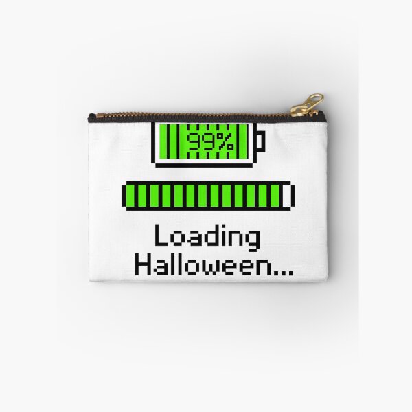 Item preview, etro Pixel Art Batería Cargando Estética de Jugador de Halloween designed and sold by WorldShop17.