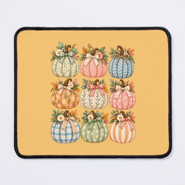 Item preview, Boho Pastel Pumpkin Floral Cottagecore Autumn designed and sold by Aesthetic-Avenue.