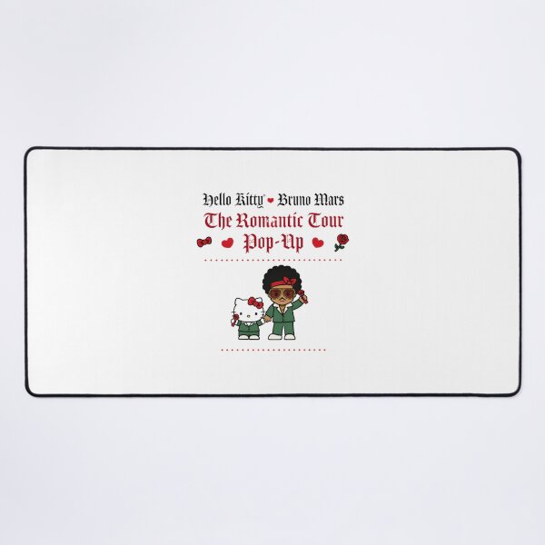 Item preview, The Romantic Tour Inspired Bruno Mars Concert Design designed and sold by LeoDunham94.