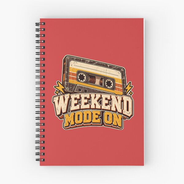 Item preview, Weekend Mode On - Retro Cassette designed and sold by Visual Dept..