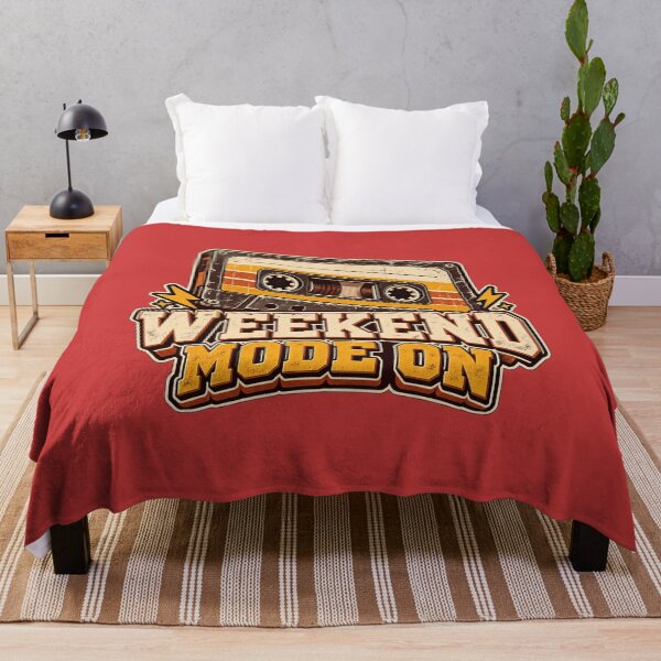 Item preview, Weekend Mode On - Retro Cassette designed and sold by Visual Dept..