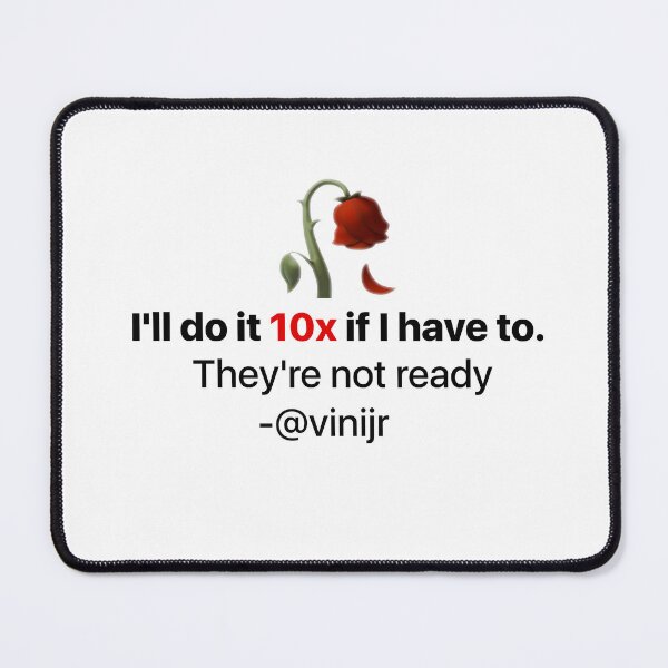 Item preview, Vini Jr tweet of the Decade Football Humor designed and sold by PhiloDesign.