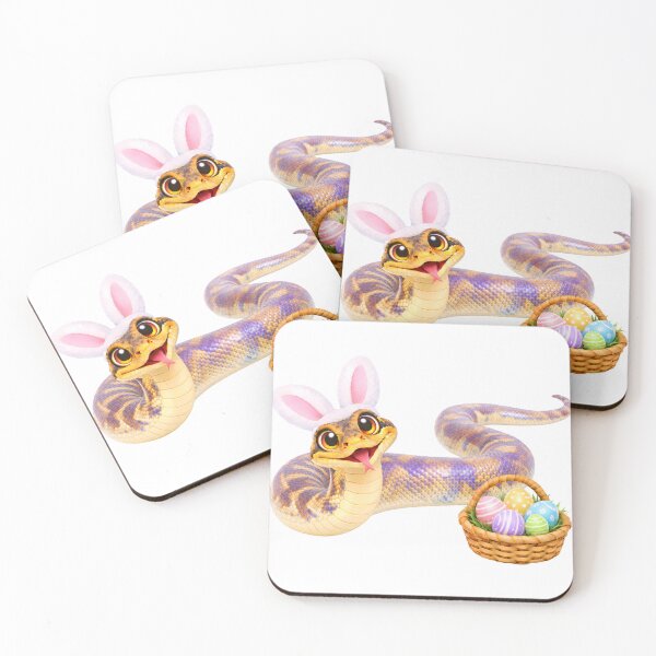 Aperçu de l'œuvre Panier de Pâques Python Améthyste créée et vendue par Sillytoe.