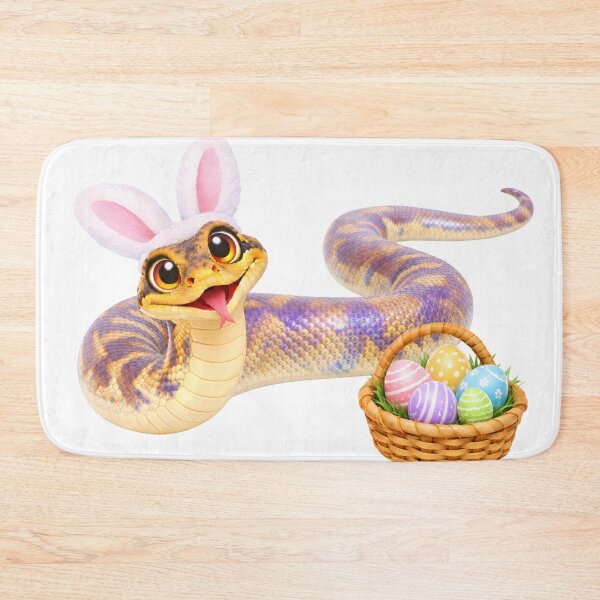 Aperçu de l'œuvre Panier de Pâques Python Améthyste créée et vendue par Sillytoe.