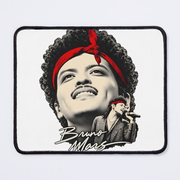 Item preview, Bruno Mars Inspired Musician Portrait Art Design designed and sold by LeoDunham94.