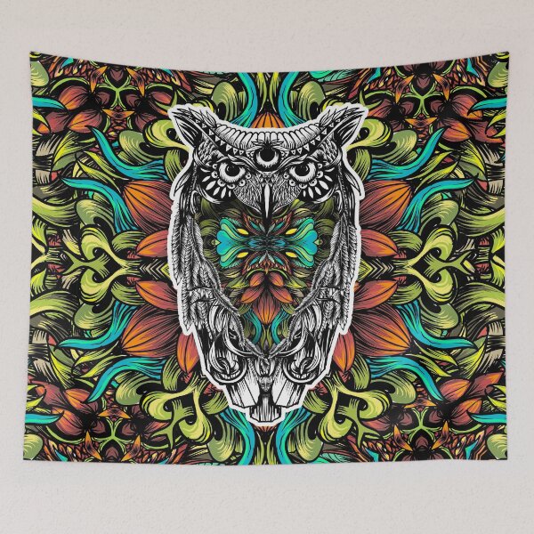 Item preview, Owl color designed and sold by fakeface.