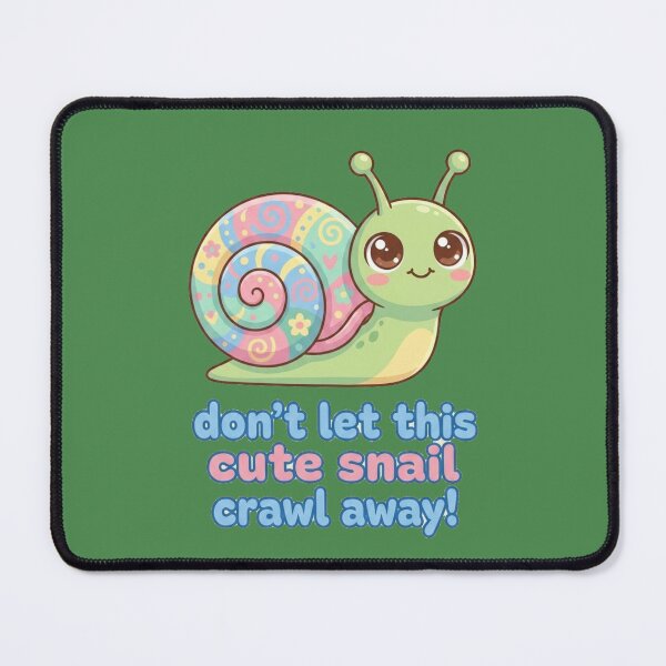Item preview, Cute Snail SVG, Don’t Let This Cute Snail Crawl Away, Kawaii Snail Lover Design, Funny Garden Animal Gift designed and sold by morning sun.