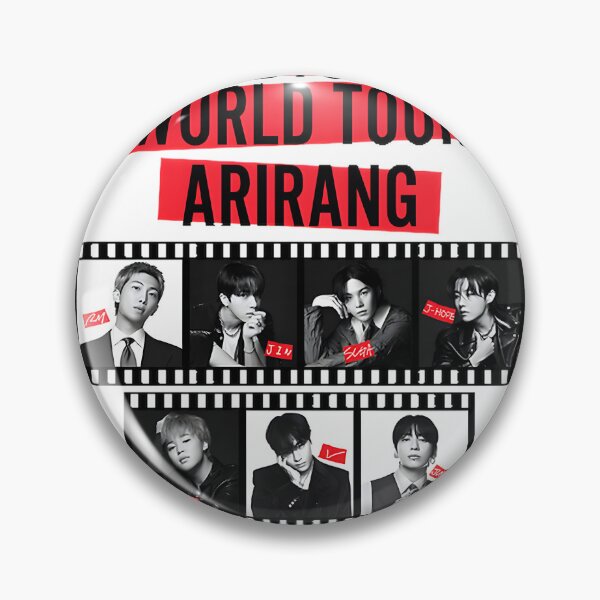 Item preview, BTS Arirang World Tour Black and White Artistic Design designed and sold by LeeBear37.