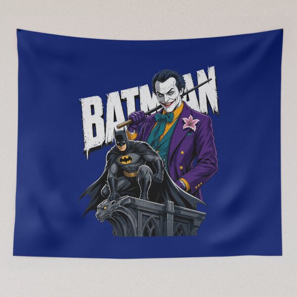 Item preview, Dark Knight And Arch Villain Retro Comic Book Art designed and sold by woodwardluis.