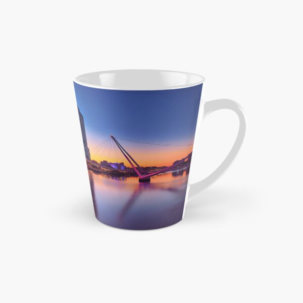 Item preview, Brisbane City Skyline at Twilight – Brisbane River & Neville Bonner Bridge designed and sold by pcole123.