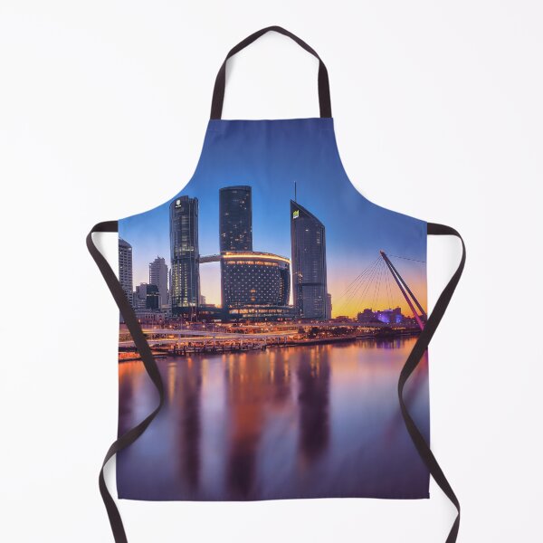 Artikelvorschau, Skyline von Brisbane in der Abenddämmerung – Brisbane River und Neville Bonner Bridge entworfen und verkauft von pcole123.