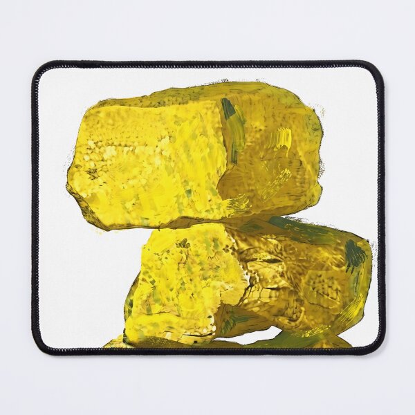 Item preview, Abstract Balanced Yellow Rocks and Sphere Art designed and sold by Yellow Zone.