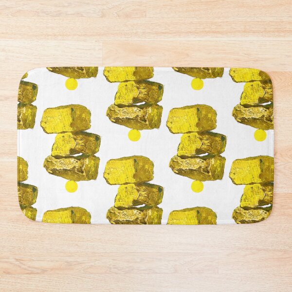 Item preview, Abstract Balanced Yellow Rocks and Sphere Art designed and sold by Yellow Zone.