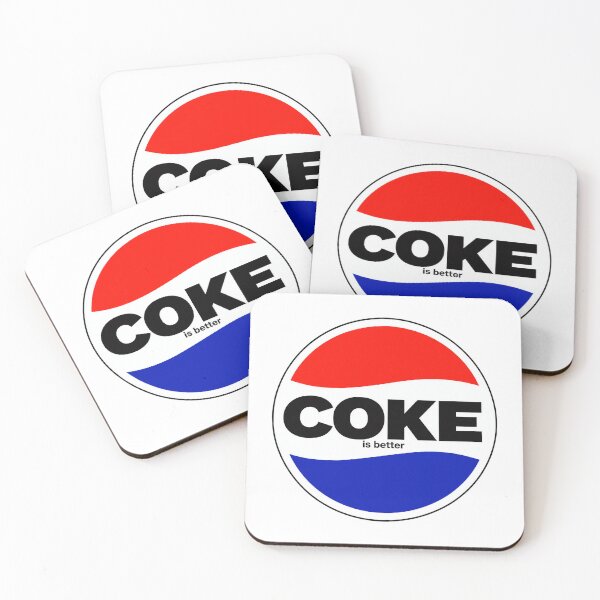 Item preview, Coke Is Better Pepsi Logo Parody designed and sold by MadcapPrints.