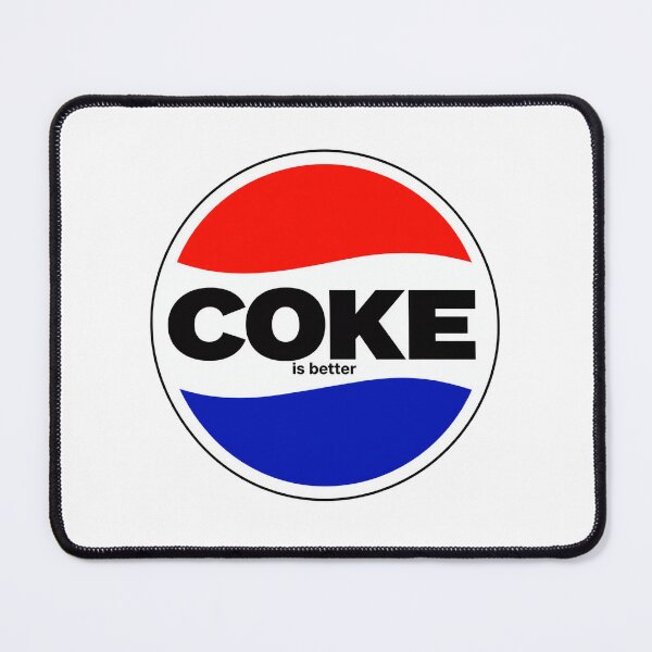 Item preview, Coke Is Better Pepsi Logo Parody designed and sold by MadcapPrints.