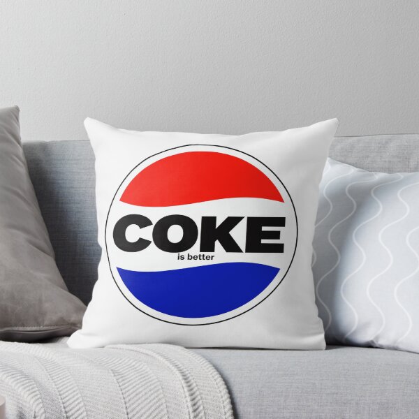 Artikelvorschau, Coke Is Better Pepsi Logo Parodie entworfen und verkauft von MadcapPrints.