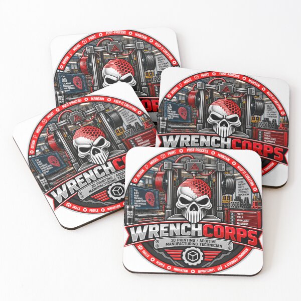 Item preview, WrenchCorps - 3D Printing / Additive Manufacturing Technician designed and sold by WrenchCorps.