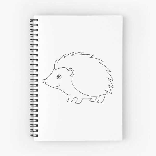 Item preview, Hedgehog Friendly 1 Line Art Gift designed and sold by OneLine Studio.