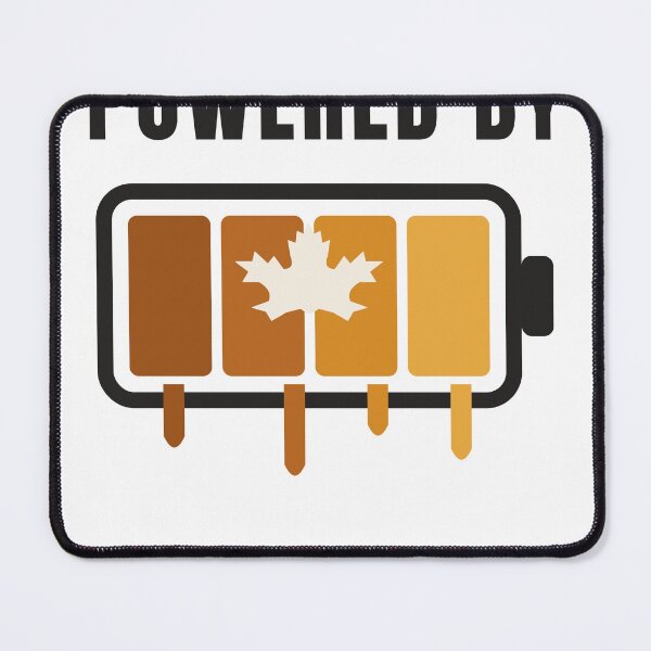 Item preview, Powered by Maple Syrup - Fully Charged Battery designed and sold by TrueNorthHenry.