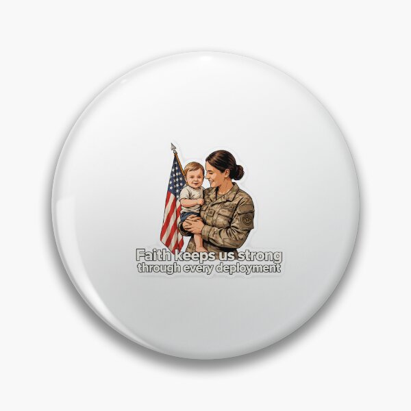 Item preview, Faith Keeps Us Strong Nostalgic Flag Design designed and sold by NiftyWrx.