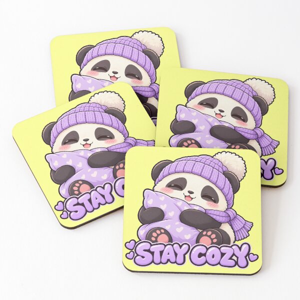 Item preview, Stay Cozy - Kawaii Panda designed and sold by Visual Dept..