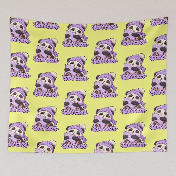 Item preview, Stay Cozy - Kawaii Panda designed and sold by Visual Dept..