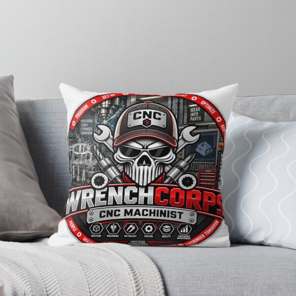 Item preview, WrenchCorps - CNC Machinist designed and sold by WrenchCorps.