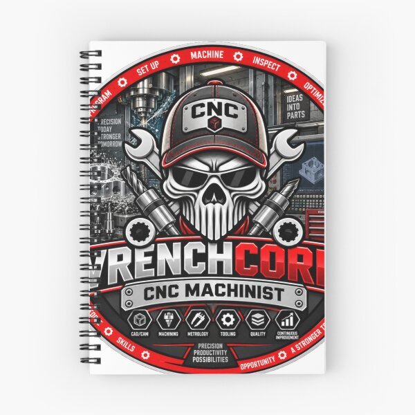 Item preview, WrenchCorps - CNC Machinist designed and sold by WrenchCorps.