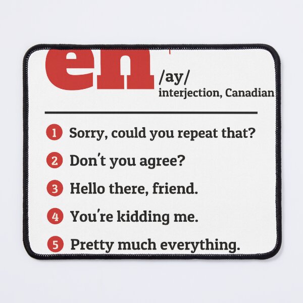 Item preview, Eh - Funny Canadian Dictionary Definition designed and sold by TrueNorthHenry.