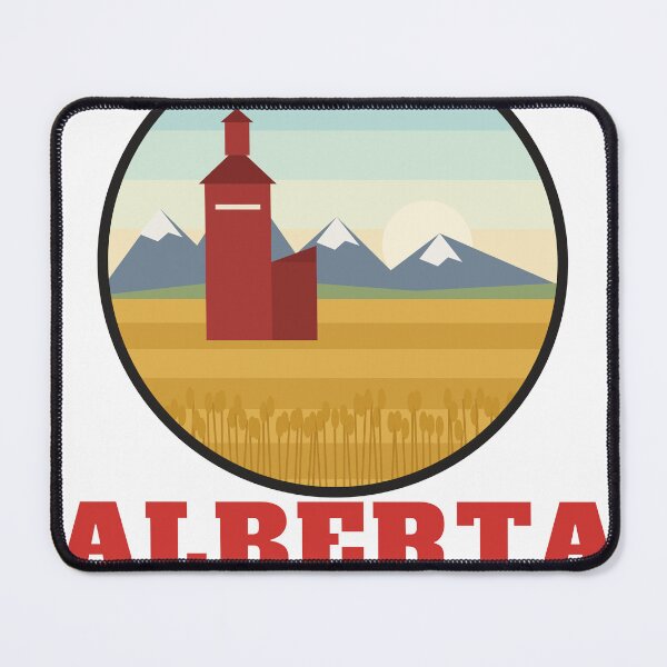Item preview, Alberta - Where the Prairie Meets the Peaks designed and sold by TrueNorthHenry.